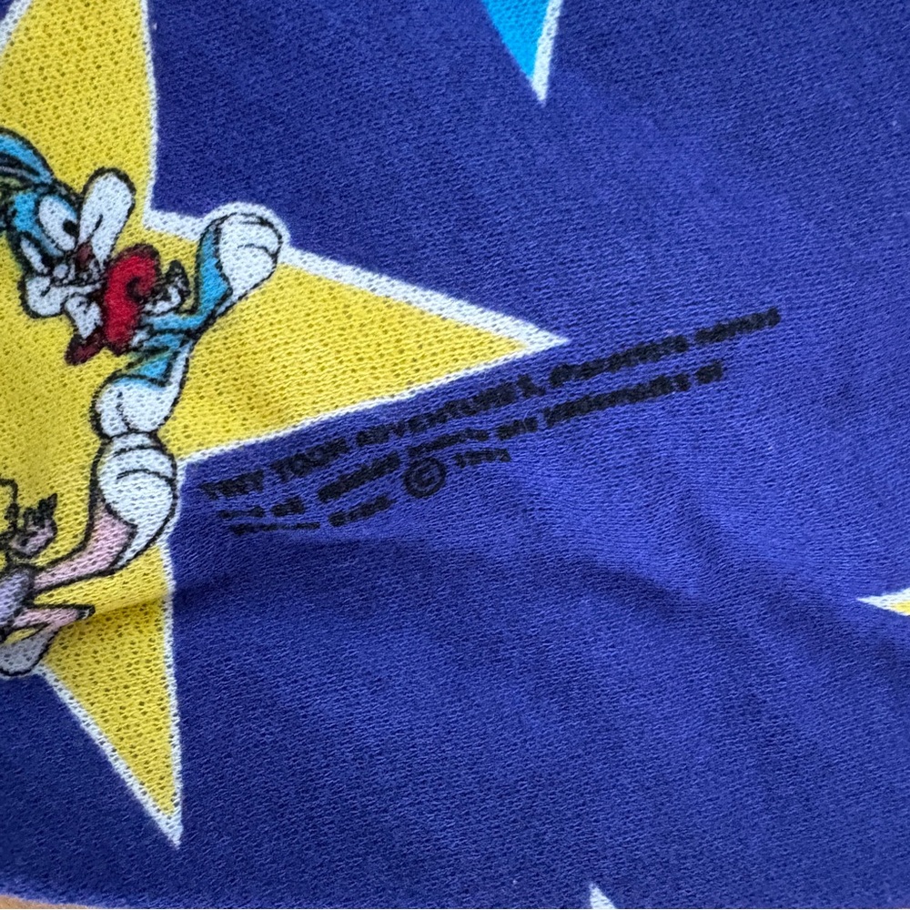 Vintage 1993 90’s Looney Tunes Baby Tracksuit Babs Bunny Purple Tiny Toons 24m - Picture 9 of 12